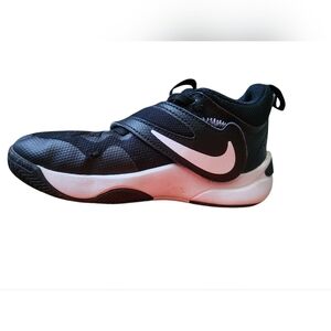 Size 1y (PS) - Nike Team Hustle D11 Mid Black Pre-owned Condition